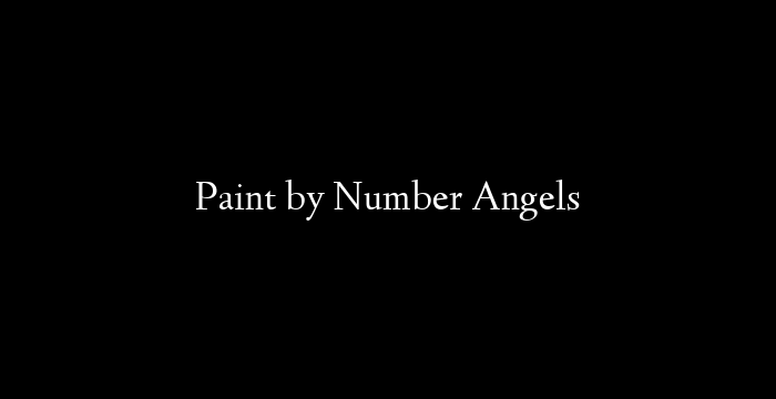 Paint by Number Angels