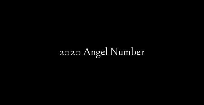 2020 Angel Number